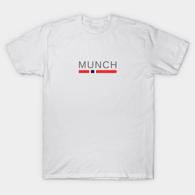 Munch Norway T-Shirt by tshirtsnorway